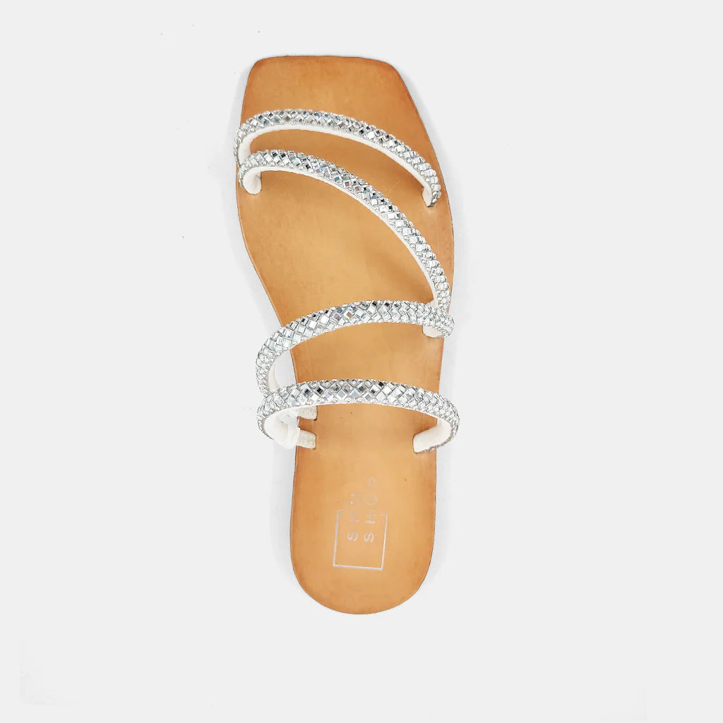 Celestina Sandal - Silver (adult sizing)