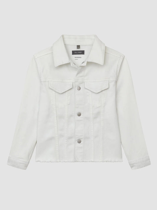 Manning Denim Jacket - White