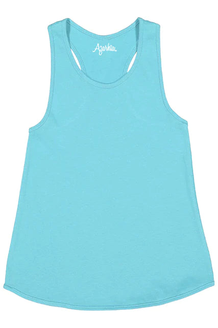 Lolo Tank Top w/Racer Back - Sky Blue